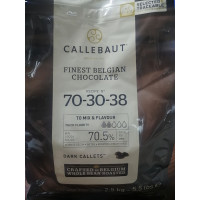 Шоколад Callebaut горький, 2,5 кг