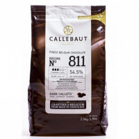 Шоколад Callebaut тёмный, 2,5 кг.